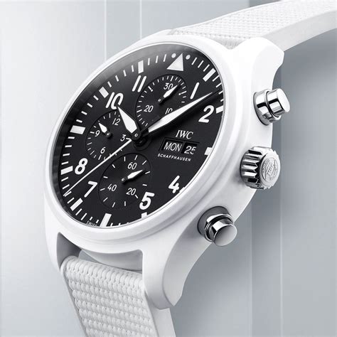 iwc big pilot ceramic|iwc pilot chronograph top gun.